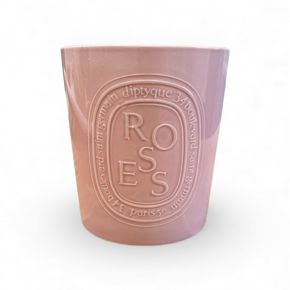New Diptyque Roses Very Large Pink Luxury 5 Wick Candle